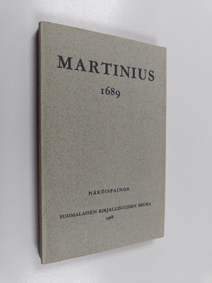 Martinius 1689