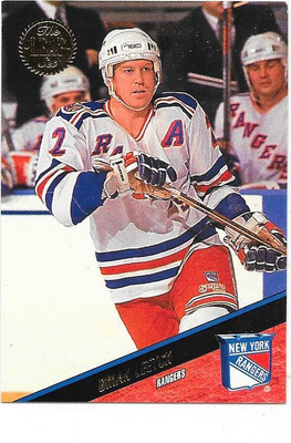 1993-94 LEAF #70 Brian Leetch , New York Rangers