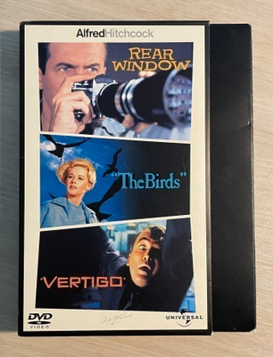 Takaikkuna (1954) Linnut (1958) Vertigo (1963) 3DVD