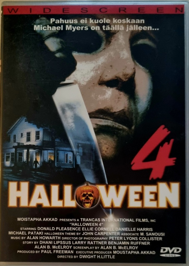 HALLOWEEN 4 : MICHAEL MYERSIN PALUU DVD
