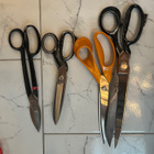 8kpl Fiskars saksia ,3 kpl ammattilais kangas-saksia - pikkukuva 3