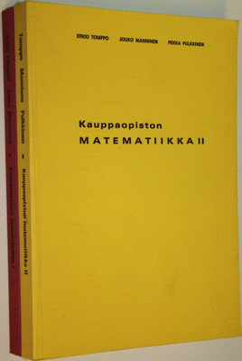 Erkki Tomppo : Kauppaopiston matematiikka 1-2