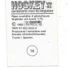 1983 SWE Semic MM-Tarra #16 Peter Sundström , Ruotsi - pikkukuva 2