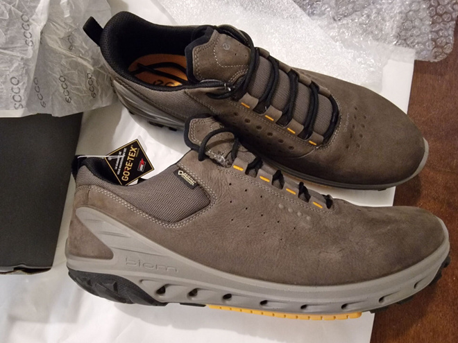 Ecco Biom ruskea, (tarmac) koko 46. Uusi.
