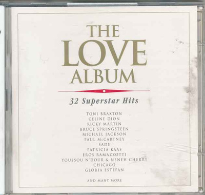 THE LOVE ALBUM: 32 superstar hits (2-CD), katso!
