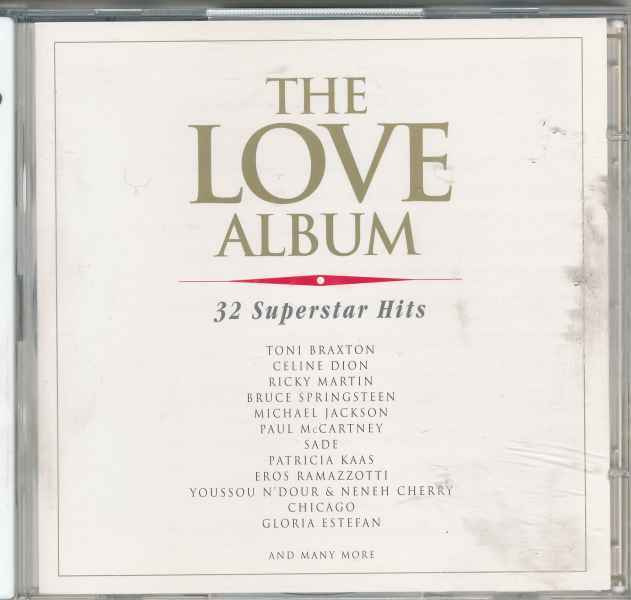 THE LOVE ALBUM: 32 superstar hits (2-CD), katso!