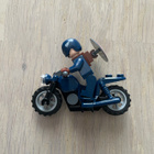 LEGO - Super Heroes -SH0973: Captain America + Moottoripyärä - pikkukuva 1
