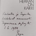 Petri Järveläinen : Herran on kaikki (signeerattu, tekijä... - pikkukuva 3