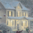 Thomas Kinkade: Lumiukko (taittokortti) - pikkukuva 1