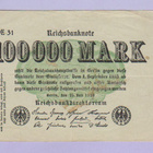 Saksa 100000 Mark Reichsbanknote v.1923 P-91b - pikkukuva 1