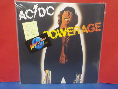 AC/DC - POWERAGE M-/M- EU 2003 PRESS 180G LP