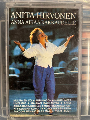 ANITA HIRVONEN - Anna Aikaa Rakkaudelle c-kasetti