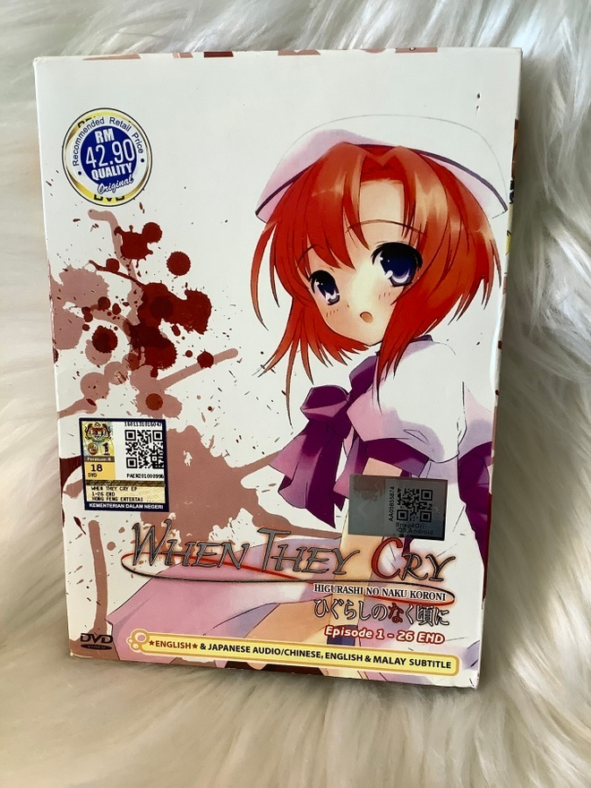 WHEN THEY CRY (Higurashi No Naku Koroni)  2 DVD