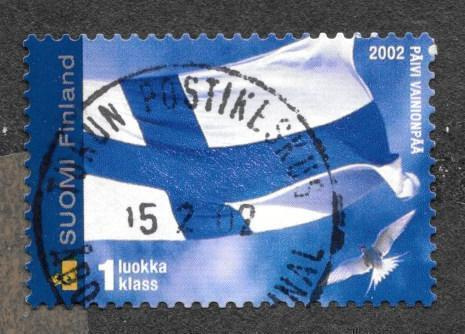 Suomen lippu 2002 (LAPE 1601) O