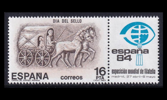 Espanja 2604zf ** Postimerkkinäyttely ESPAÑA (1983)
