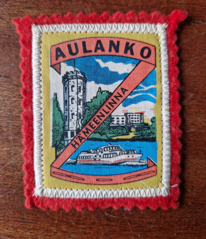 Aulanko Vintage Kangasmerkki