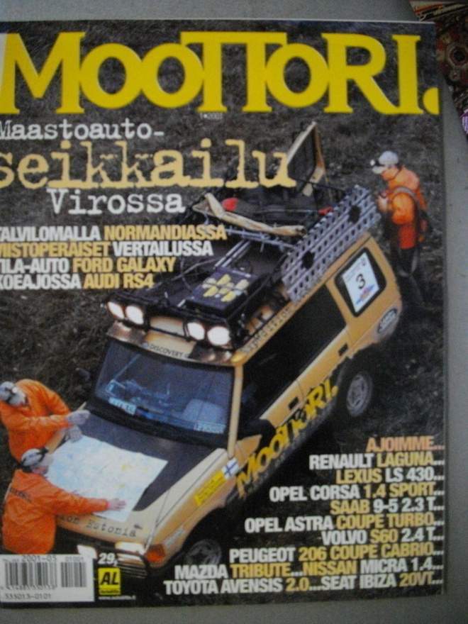 Moottori lehti Nro 1/2001 (17.3)