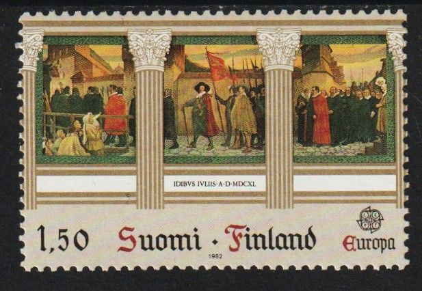 1982 1,50 Eurooppa merkki leimaamattomana**