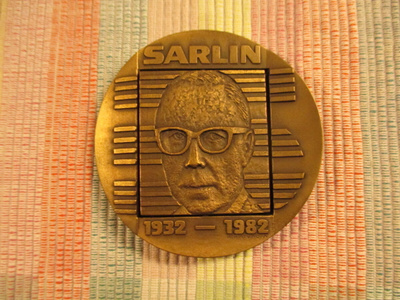 Oy E. Sarlin Ab 1932-1982 mitali .Suunn.H.Häiväoja.
