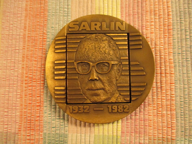 Oy E. Sarlin Ab 1932-1982 mitali .Suunn.H.Häiväoja.