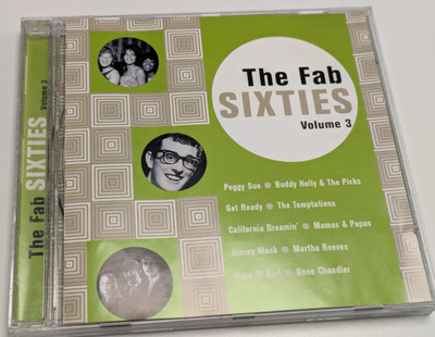 The Fab Sixties Volume 3 (CD) MINT!! Buddy Holly James Brown
