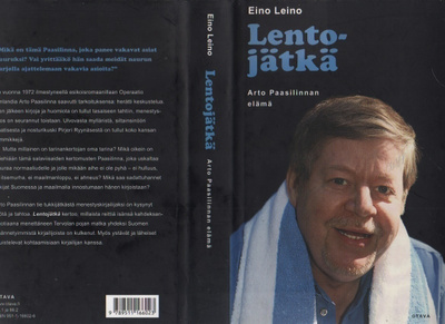 Leino Eino: Lentojätkä, Otava 2002, skp, K4, Arton omiste !