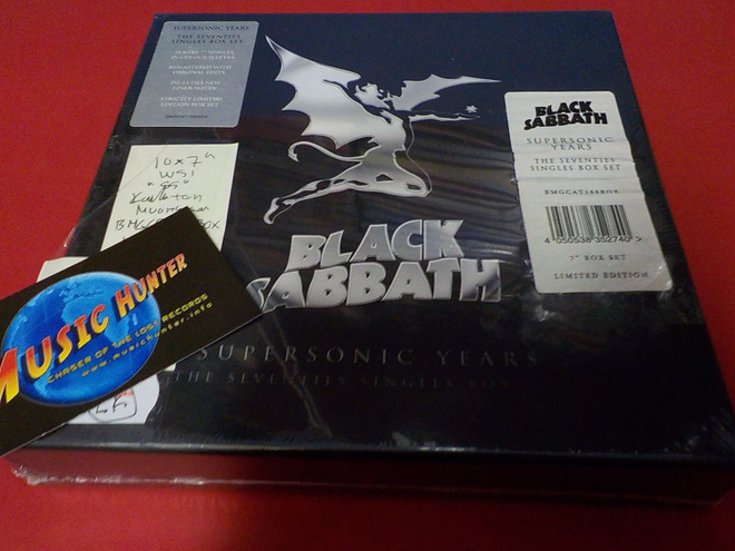 BLACK SABBATH - SUPERSONIC YEARS UUSI 10x 7'' BOKSI