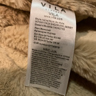 VILA beige vaalea ruskea talvitakki shearling jacket M - pikkukuva 4