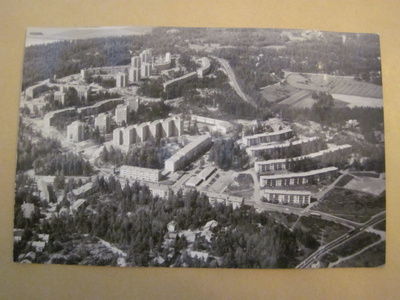 VANHA Postikortti Helsinki 1964 Karhumäki Alkup.Mallikappale