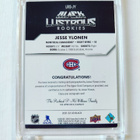 Jesse Ylönen - 21-22 UD Black Lustrous Rookies AU /299 - pikkukuva 2