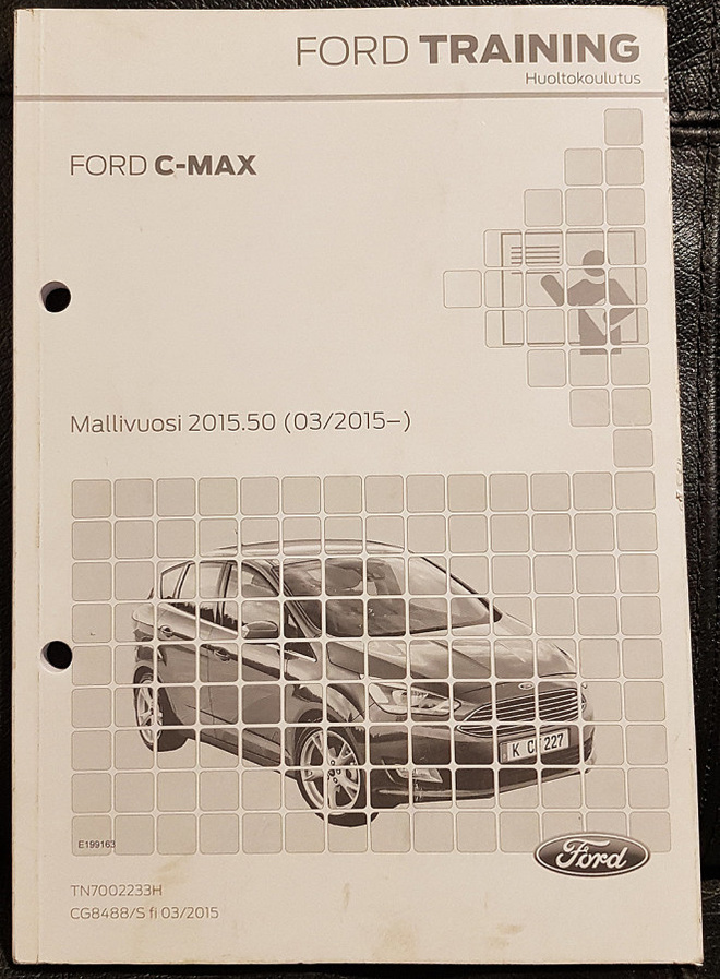 FORD C-MAX Mallivuosi 2015- : Huoltokoulutus