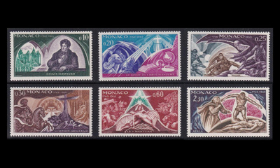 Monaco 902-7 ** Kirjailija François-René Chateaubriand (19