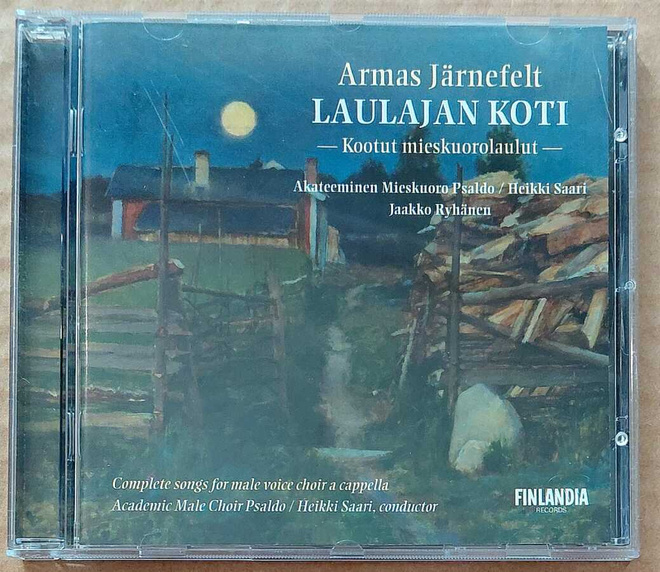 ARMAS JÄRNEFELT • PSALDO: Kootut Mieskuorolaulut – CD 2003