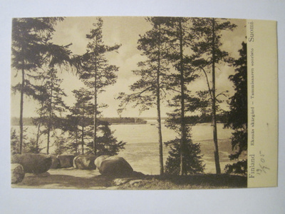VANHA Postikortti Tammisaari HUIPPUKUNTO ennen-1905