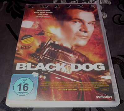 DVD BLACK DOG Saksa puhe