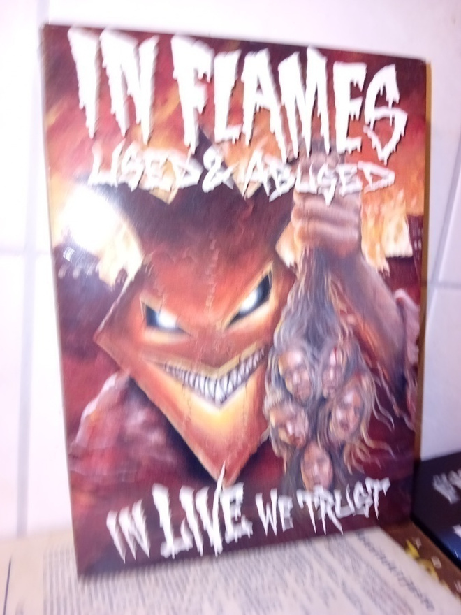 2DVD + 2CD IN FLAMES USED & ABUSED IN LIVE WE TRUST