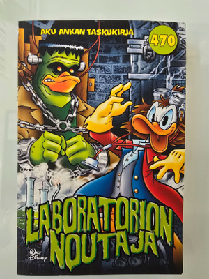 Aku Ankan taskukirja Nr. 470 - Laboratorion noutaja