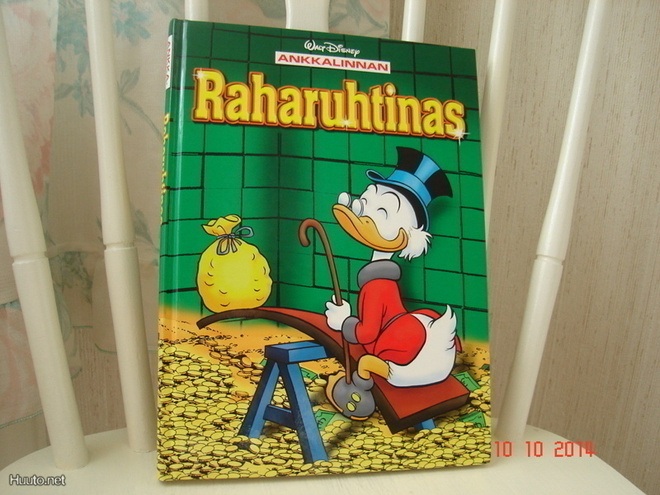 Walt Disney: Ankkalinnan RAHARUHTINAS -sarjakuvakirja