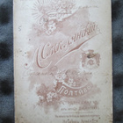 neljä vintage pahvivalokuvaa - 1800/1900 -lukujen vaihde - pikkukuva 4