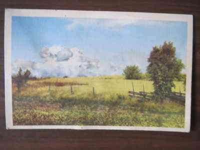 vintage maisemakortti