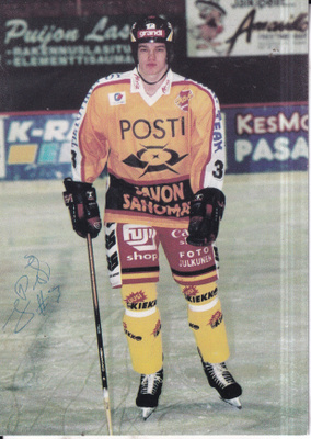 Jermu Pisto. Postin kummipelaaja. Jääkiekko. e294