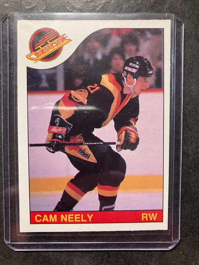 1985-86 O-Pee-Chee #228 Cam Neely (2nd Year Card)