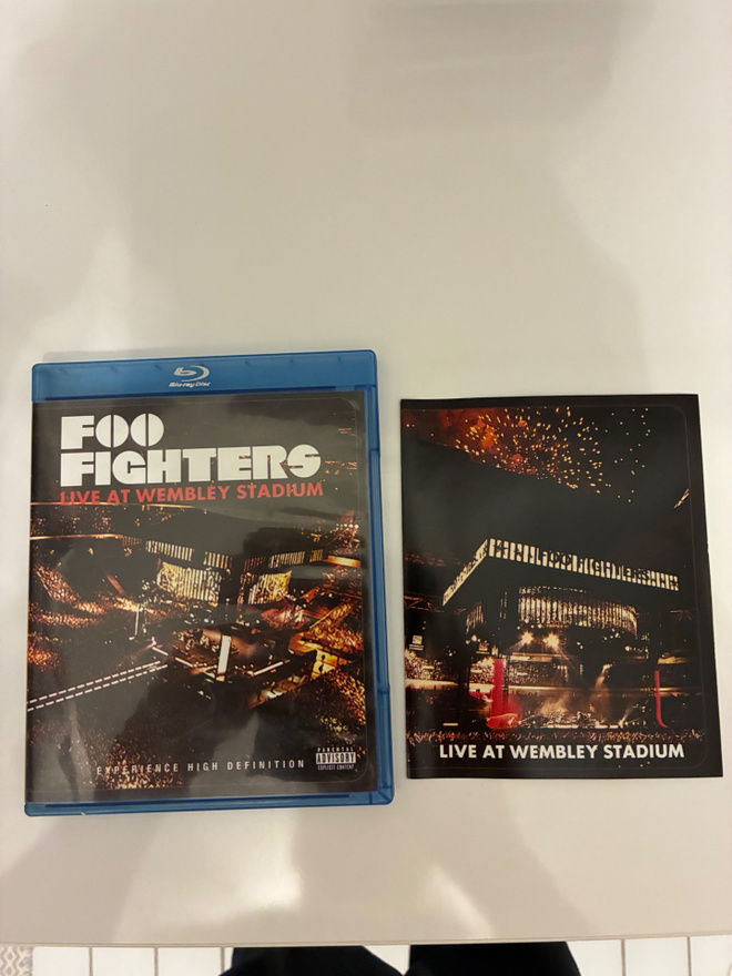 Foo fighters live at wembley stadium blu-ray