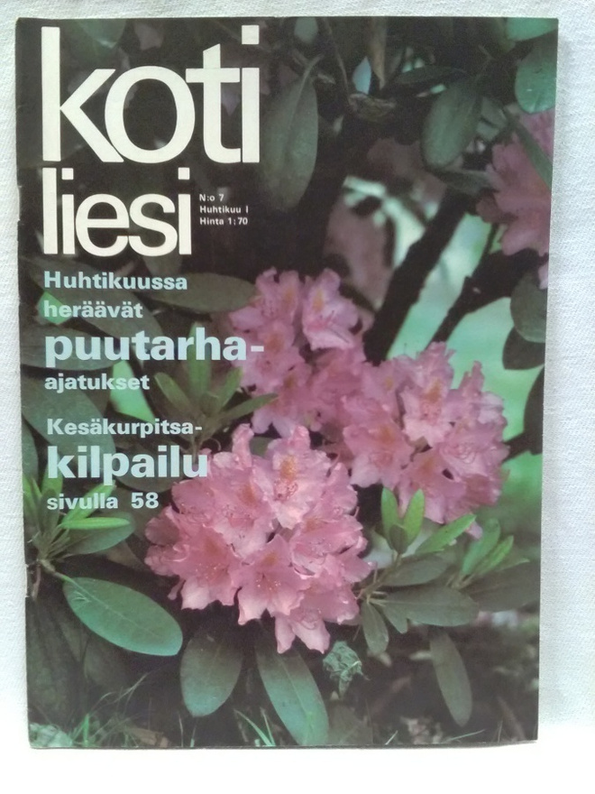 Kotiliesi No 7 huhtikuu 1970