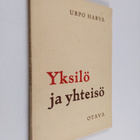 Urpo Harva : Yksilö ja yhteisö - pikkukuva 1
