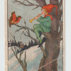 JOULUKORTTI, vanha, 1920-luku, - pikkukuva 1