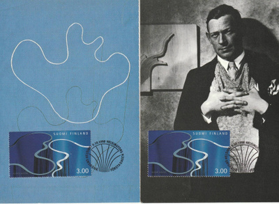2 maksimikorttia Alvar Aalto