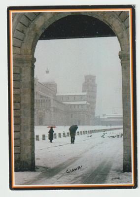 Pisa- Historical snofall  8,1,1985  (R)