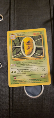 Kakuna #47 Base Set 2 Uncommon Pokemon CCG card
