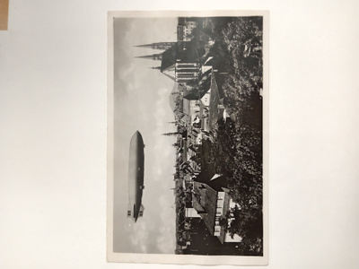 Zeppelin 26.8.1939 Saksasta Poriin